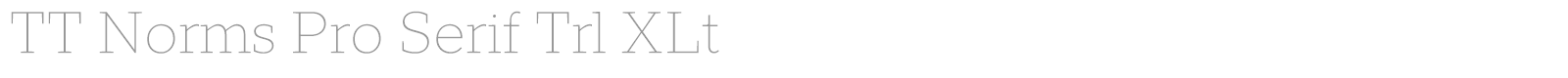 TT Norms Pro Serif font preview
